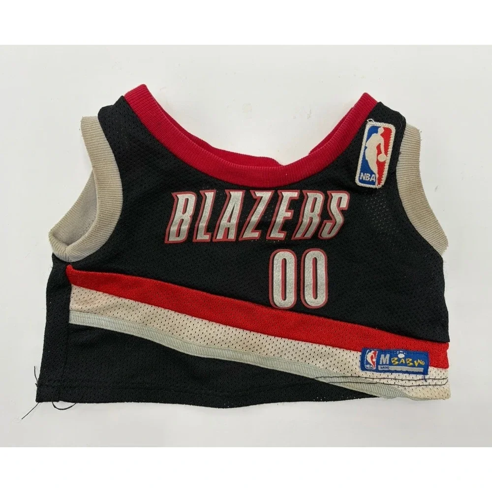 Build a‎ Bear Workshop BABW NBA Portland Trail Blazers Basketball Jersey #00